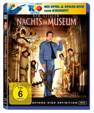 Nachts im Museum (mit Rio Activity Disc) [Blu-ray]