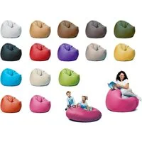 sunnypillow Sitzsack mit Styropor Füllung Outdoor & Indoor für Kinder und Erwachsene