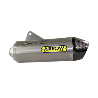 Sport Auspuff Arrow Race-Tech TITAN Carbonendkappe Gas Gas SM 700 / ES 700 Bj. 2022-2024 +Kat/+ABE