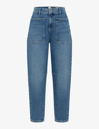 Brax Damen Jeans Style MEGAN S USED LIGHT BLUE, denim hellblau, Gr. 32