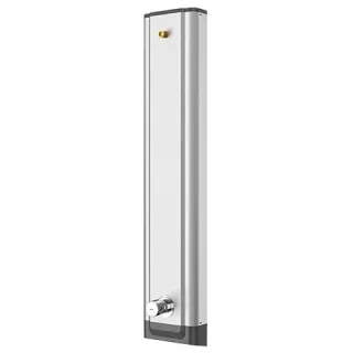 KWC Aquarotter Duschpaneel, F5, hydr., Edelstahl, Mischer, f. Duschkopf, 2030054248 2030054248