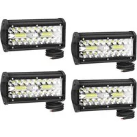 FIVMEN LED Scheinwerfer LED Arbeitsscheinwerfer 6 Zoll 120W Cree LED, LED fest integriert
