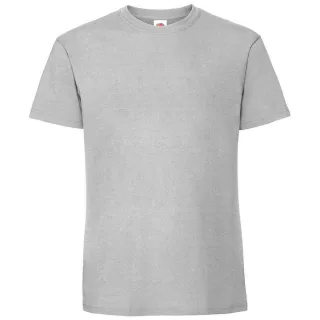 Fruit Of The Loom Herren Premium T-Shirt (Zink)
