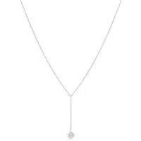 Elli Kette mit Anhänger Y-Kette Kugel 925 Silber, mit Kristallen von Swarovski®