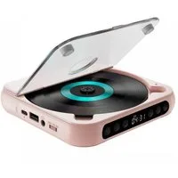 BBWL Bluetooth CD-Player 5.3 tragbar mit Kopfhörer, HIFI-Sound tragbarer CD-Player (Kopfhöreranschluss, Lautsprecher und U-Disk Wiedergabe)