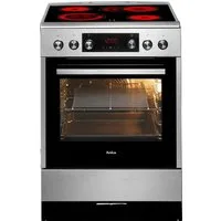 Amica Elektro-Standherd SHC 914 100, mit 2-fach-Teleskopauszug, Steam Clean, Komfortables Kochen und Backen mit bequemer Handhabung