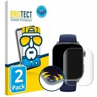 BROTECT Displayschutzfolie Fullscreen Schutzfolie für Gard Pro Health Smartwatch 3 (41 mm), 2 Stück, Displayschutz Folie Fullcover Klar Transparent