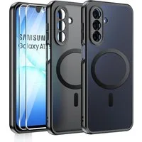 MSM Handyhülle Hülle + 2X Schutzglas für Samsung Galaxy A17 5G Panzerfolie MagSafe