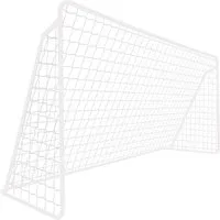 TLGREEN Fußballtor 240/365 CM,Fußballtor für den Garten,Mit Ersatznetz (Geeignet für Outdoor-, Spielplatz-, Familien- und Partyaktivitäten), Fußballtor im Freien,Heimfußballtor