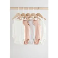Next Body Baby-Trägerbodys im 5er-Pack (5-tlg)