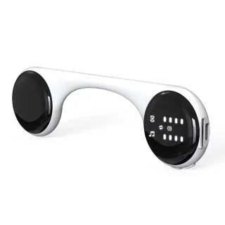 Bone Conduction Portable bluetooth Sleeping Speaker with LED Display Built-in 10 Natural Sounds White Noise TF Card Musi