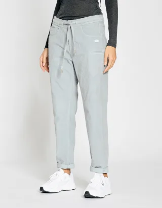 GANG Damen Hosen 94AMELIE JOGGER - relaxed fit Hose glacier grey