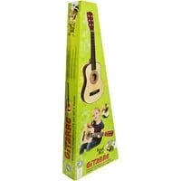 Holzgitarre mit sechs Saiten, 75 Zentimeter