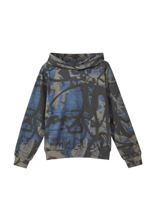 s.Oliver - Sweatshirt braun/mehrfarbig - Gr. - 152