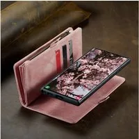 CaseMe Handyhülle Caseme Samsung Hülle mit Zipper 2in1 Samsung S26-Rosa