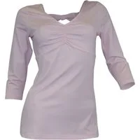 YESET V-Shirt Damen V-Shirt Bluse Tunika 3/4 Arm