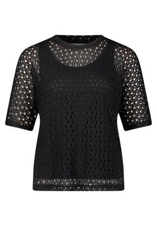 Betty & Co - Sweatpullover schwarz - Gr. - 38