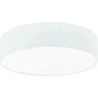EGLO LED Deckenleuchte Deckenlampe Anadia, Lampe aus Stoff, Ø38cm, Textilschirm, ohne Leuchtmittel, Stahl und Textil, Wohnzimmerlampe, Schlafzimmerlampe, Stoffschirm