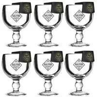 Mixcompany Cocktailglas Salitos Salrita Cocktail 6er Set - 6x Cocktailglas + 6x Flaschenhalte, 6-tlg.