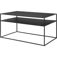blomus Couchtisch -FERA- Wohnzimmertisch: Zeitloses Design für modernes Wohnen, Ablagefläche, Pflegeleicht, Designerstück, Blickfang, 45x90x50cm