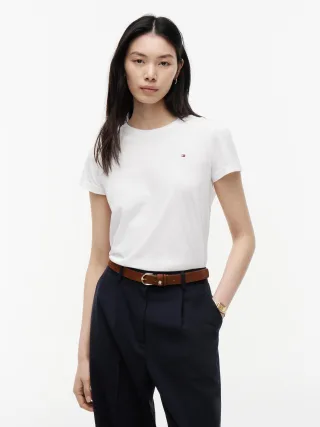 HERITAGE CREW NECK TEE CLASSIC WHITE - Gr. - L