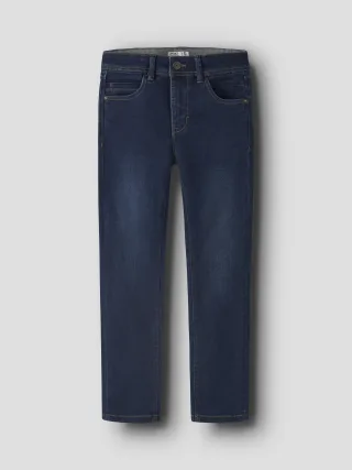 NAME IT - NKMSILAS XSLIM JEANS 2002-TX NOOS Dark Blue Denim - Gr. - 122