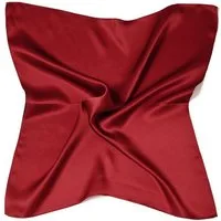 MayTree Seidentuch quadratisch einfarbig 53x53cm Nickituch, Bandana-Schal, (Stück), 100% Seide