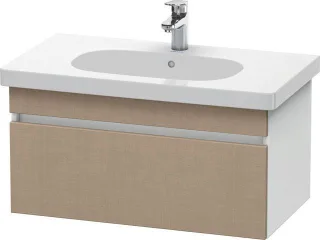 Duravit DuraStyle Waschtischunterbau wandhängend Leinen & Weiß Matt 800x453x398 mm - DS638407518 DS638407518