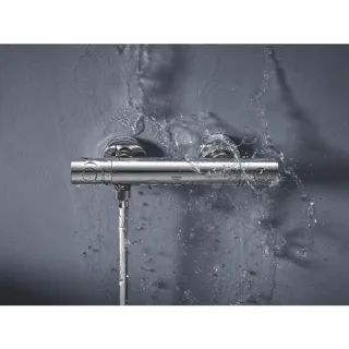 Grohe Grohtherm 800 Cosmopolitan Brause-Thermostat 34765000 chrom, DN 15, Wandmontage