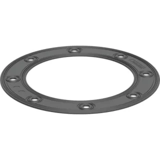 Geberit Flanschdichtung Pluvia Dachw-Einl. 14 L mit Flansch für Kunststoff-Folien 242610001