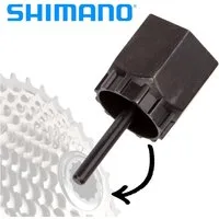 Shimano Fahrrad-Montageständer Shimano Kassettenabzieher TL-LR15 Kassettenverschluss Ring Centerlock
