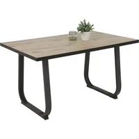 HELA Esstisch Luise T, Breite 140 cm