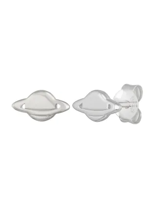 cai Ohrstecker 925 Sterling Silber rhodiniert Planet Saturn