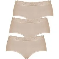 Nina Von C. Hüftslip 3er Pack Damen Hüftslip Slipboutique (Packung, 3-St) -