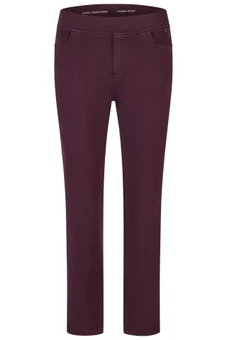 ANNA MONTANA - ANGELIKA JUMP IN SLIM FLEXI bordo - Gr. - 48