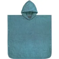 normani Badeponcho Kinder Baumwoll Badeponcho Manama, Bio-Baumwolle, Kapuze, Schlupf, Badeponcho aus 100 % Bio-Baumwolle