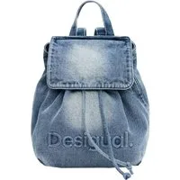 Desigual Rucksack Half Logo Denim Mini Backpack