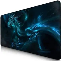 MAXLVL Gaming Mauspad 900 x 400mm - Fransenfreie Ränder - rutschfest (Großes Mousepad präzises und langlebiges Large Mouse Pad), Rutschfeste Schreibtischunterlage für Gaming und Büro