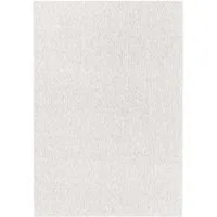 TaraCarpet Teppich TaraCarpet Teppich Osaka robustes Flachgewebe uni, rechteckig, Höhe: 7 mm, modern einfarbig creme Wohnzimmer Esszimmer Schlafzimmer 080x150 cm