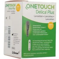 One Touch Blutzucker-Teststreifen ONE TOUCH Delica Plus Nadellanzetten 100St PZN 14817354