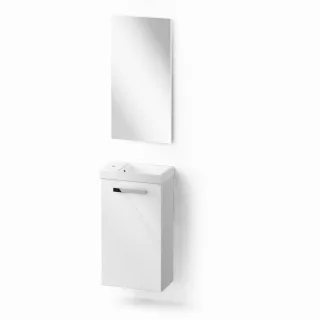 Neuesbad Basic plus Badmöbel Komplettset, 40 cm FBS1130