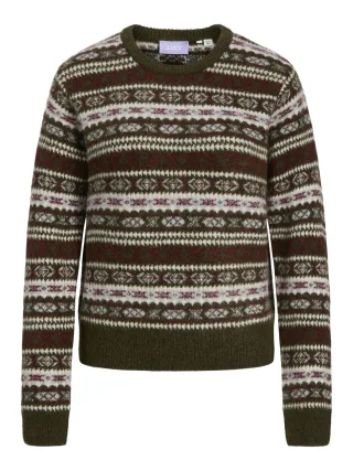 JJXX - JXFARA CREW NECK KNIT sea turtle - Gr. - M