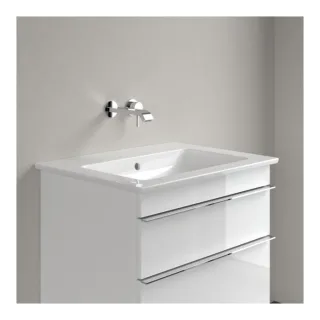 Villeroy & Boch Venticello Waschtisch 41246701 65 x 50,5 cm, weiss, ohne Hahnloch, mit Überlauf