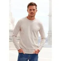 H.I.S Strickpullover Regular Fit, Langarm, Pullover aus Feinstrick, Baumwollmischung
