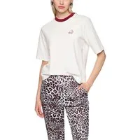 Marc Cain T-Shirt Mon Cherry Premium Damenmode gerade Form, Rundhals