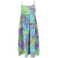 Guru-Shop Midikleid Boho Sommerkleid, luftiges Midikleid,.. alternative Bekleidung
