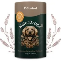 NaturDrops Z-Control Natürlicher Zeckenschutz für deinen Hund, Nahrungsergänzungsmittel für: Hunde