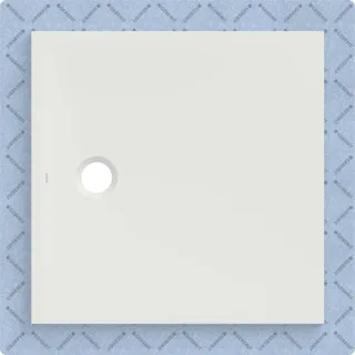 Geberit CleanFloor30 Duschfläche integriert, mit Dichtvlies, weiß: 90x90cm,, 551011001 551011001