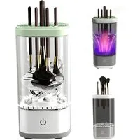 OYLCDI Reinigungs-Set Kosmetikpinsel-Set Elektrischer Make-up Pinselreiniger und Organizer, (Nagelknipser Fußnägel), UV Desinfektion, 4-in-1 Pinsel Reinigung Trockner