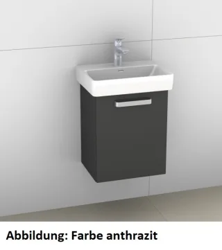 Artiqua 415 Waschtischunterschrank für Pro S 815961, Eiche Weiß quer NB, 415-WUT-L50-L-7186-440 415-WUT-L50-L-7186-440